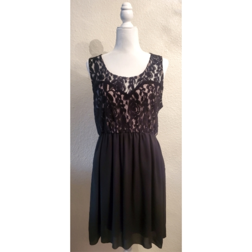 Lace Top Dress